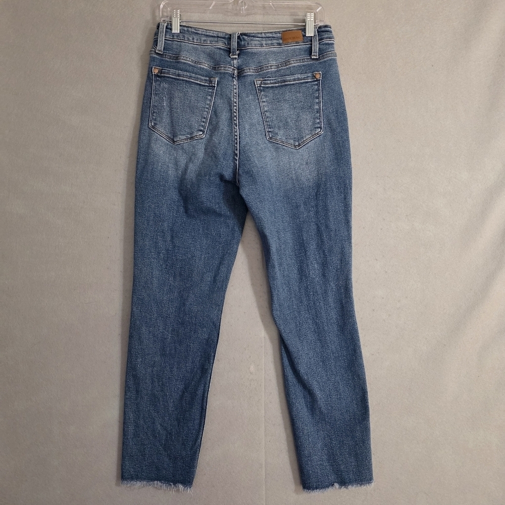 Judy Blue Howdy High Waist Boyfriend Fit Seam Stitch Jeans JB88108MD Size 9/29 - Picture 9 of 12